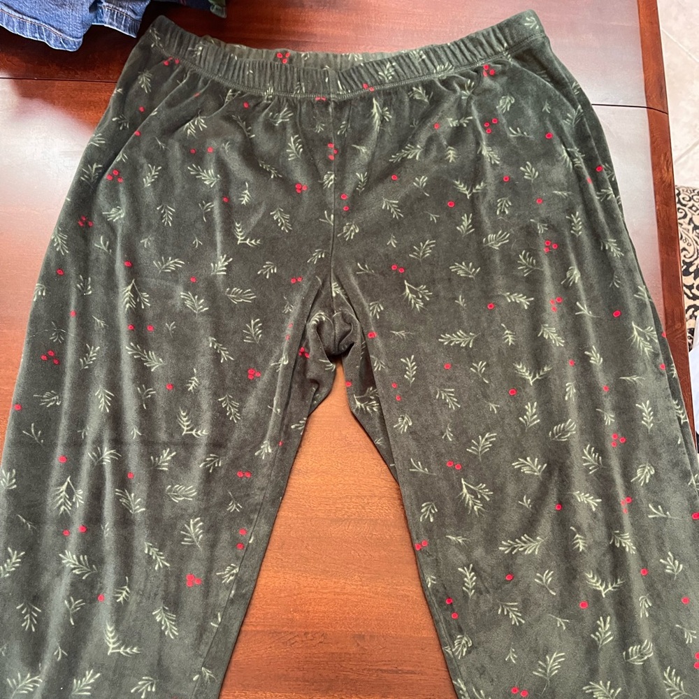 Soft Christmas pajama pants